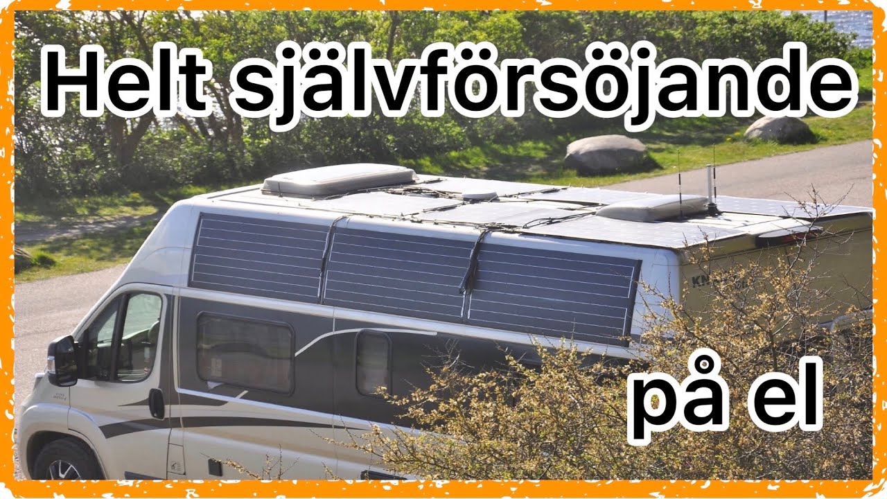 S2:E13 Presentation av husbilen. Del 1 - El med solpaneler dc/dc-laddare och Victron.