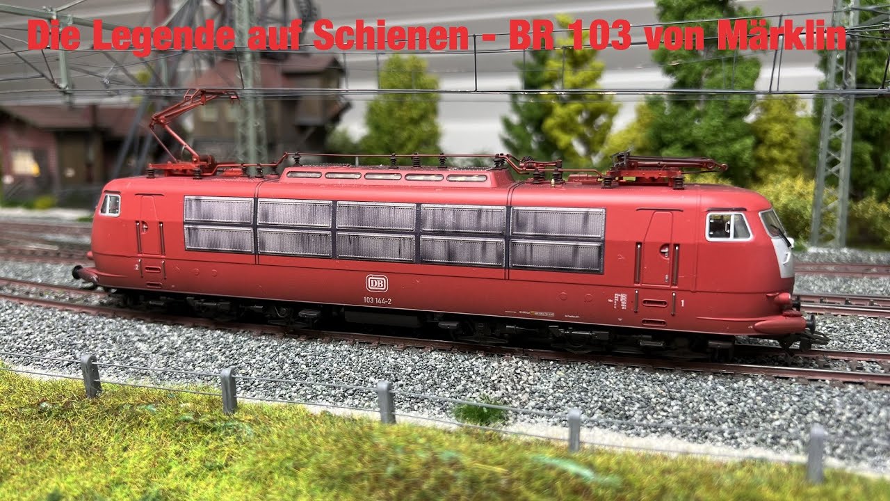 Märklin BR 103 - Artikel 39152 in Orientrot mit Lätzchen!