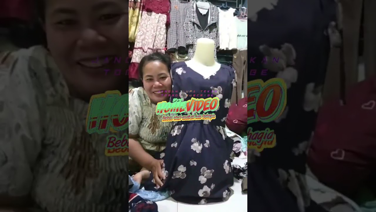 Daster putih isi hitam 