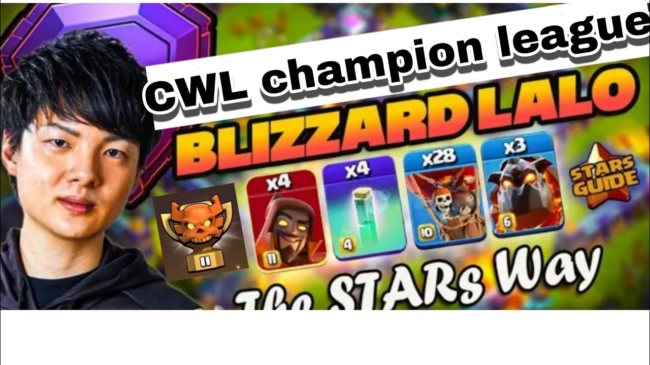 Edited version! CWL+Blizzard in my hands=a love story - Clash of Clans