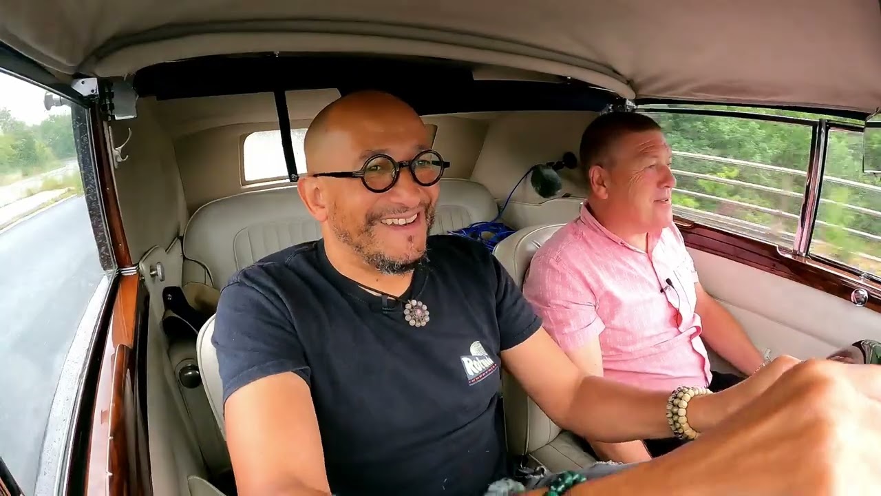 Fuzz and Roger drive the stunning 1936 Talbot BG110 3.5 Litre Three-Position Drophead Coupe!