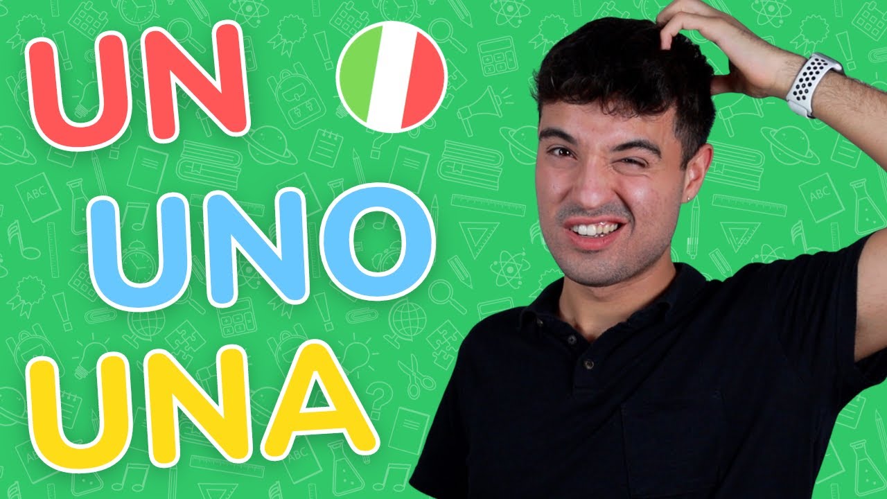 Come usare UN, NESSUNO e ALCUNO in Italiano | Learn Italian