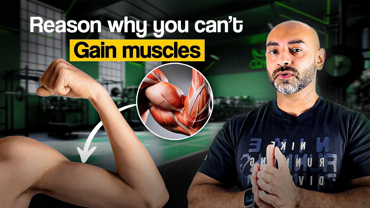 Training hard but still not gaining muscle ?💪These common mistakes might be stopping your progress.