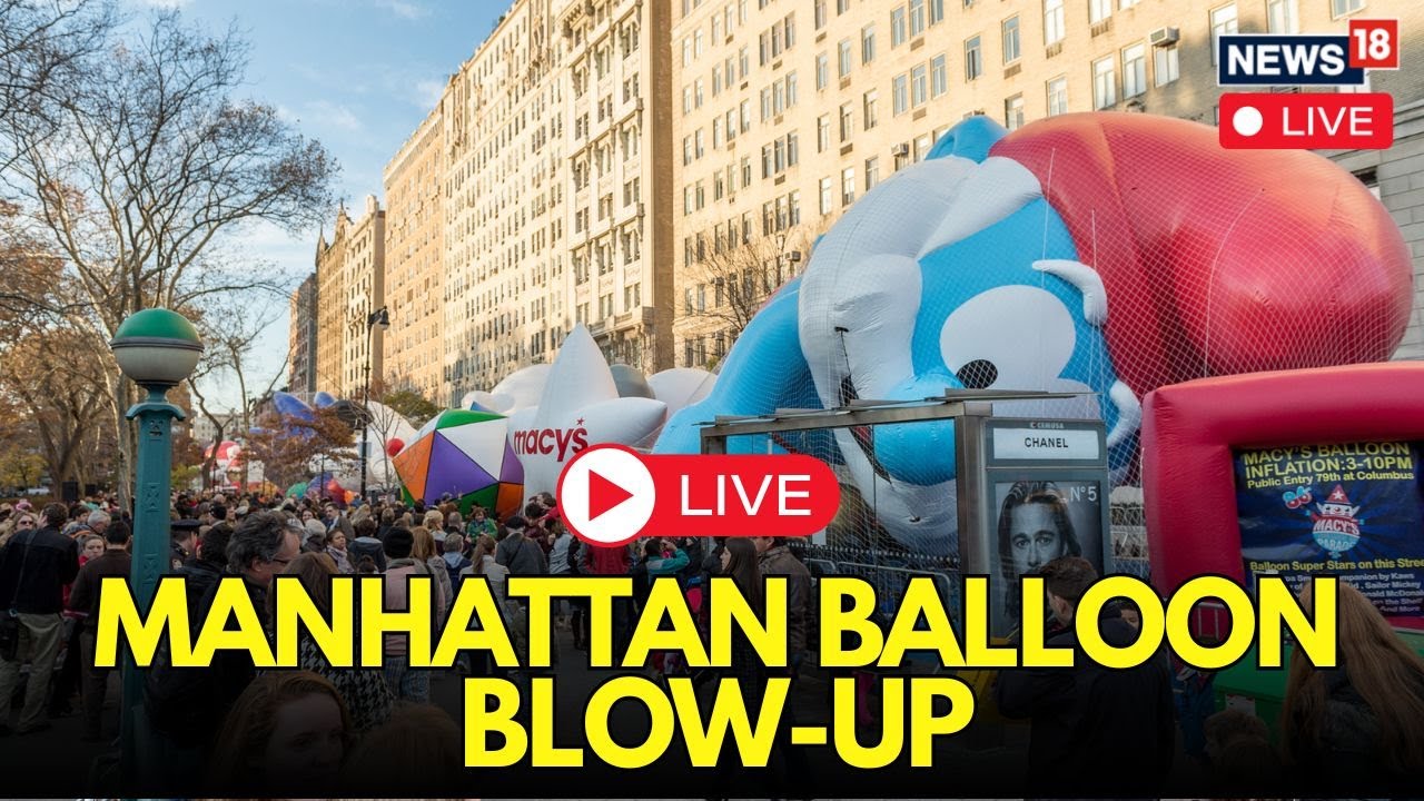 LIVE: Macy’s Thanksgiving Day Parade 2025 – Giant Balloons, Floats & Manhattan Crowd Moments