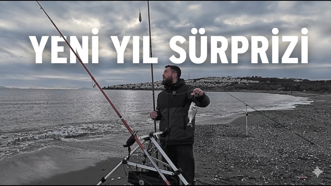 ISSIZ SAHİLDE YENİ YILIN İLK BALIK AVI !! BU MERAYA ULAŞIM ÇOK KARMAŞIK..