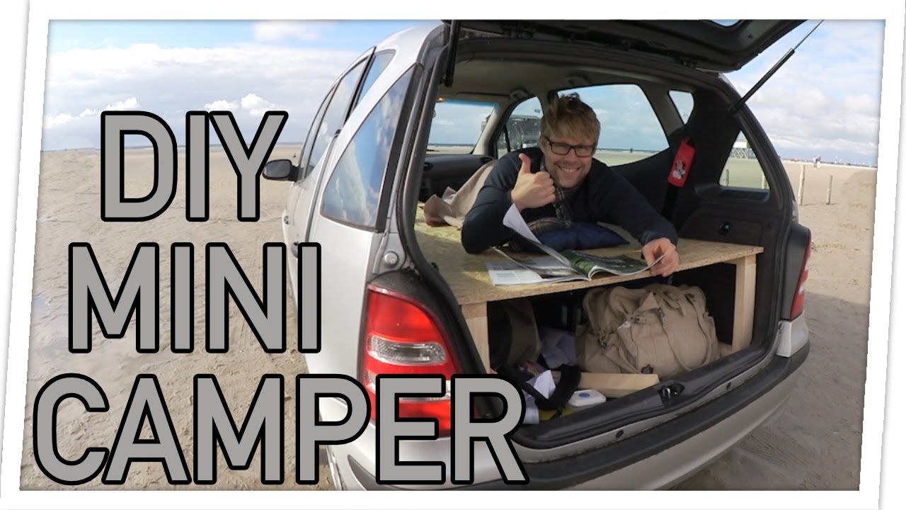 Minicamper: Mercedes A Klasse Umbau & Im Auto schlafen