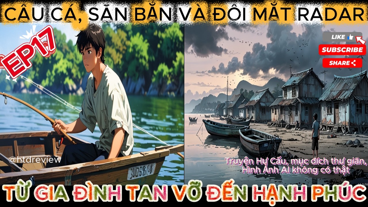 FUll P17 | CÂU CÁ, SĂN BẮN VÀ ĐÔI MẮT RADAR-TỪ GIA ĐÌNH TAN VỠ ĐẾN HẠNH PHÚC