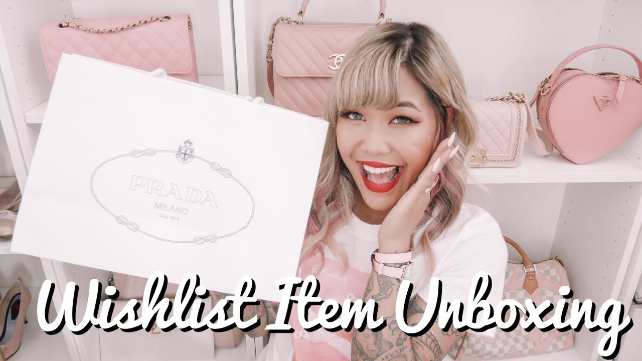 WISHLIST ITEM UNBOXING 2021 ♡ Prada Re Edition 2000 First Impressions! ♡ xsakisaki