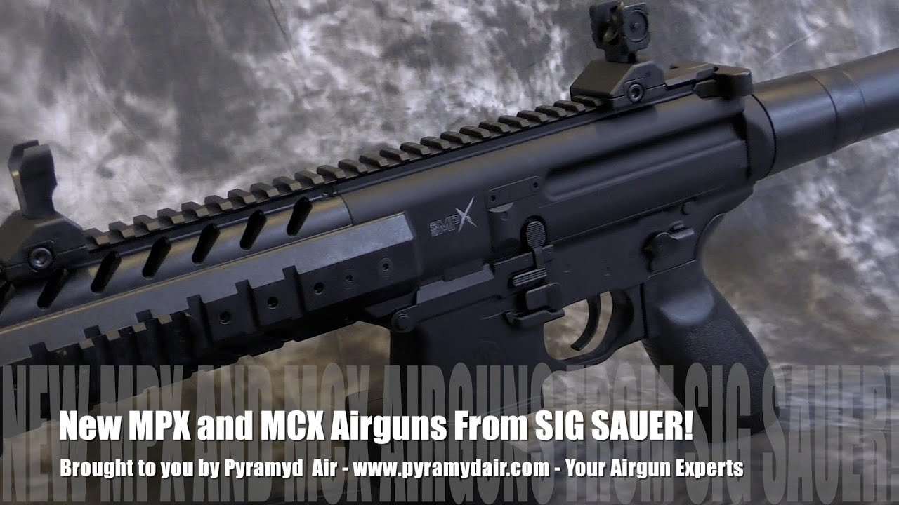 SIG Sauer MCX & MPX Airgun Review - By AirgunWeb