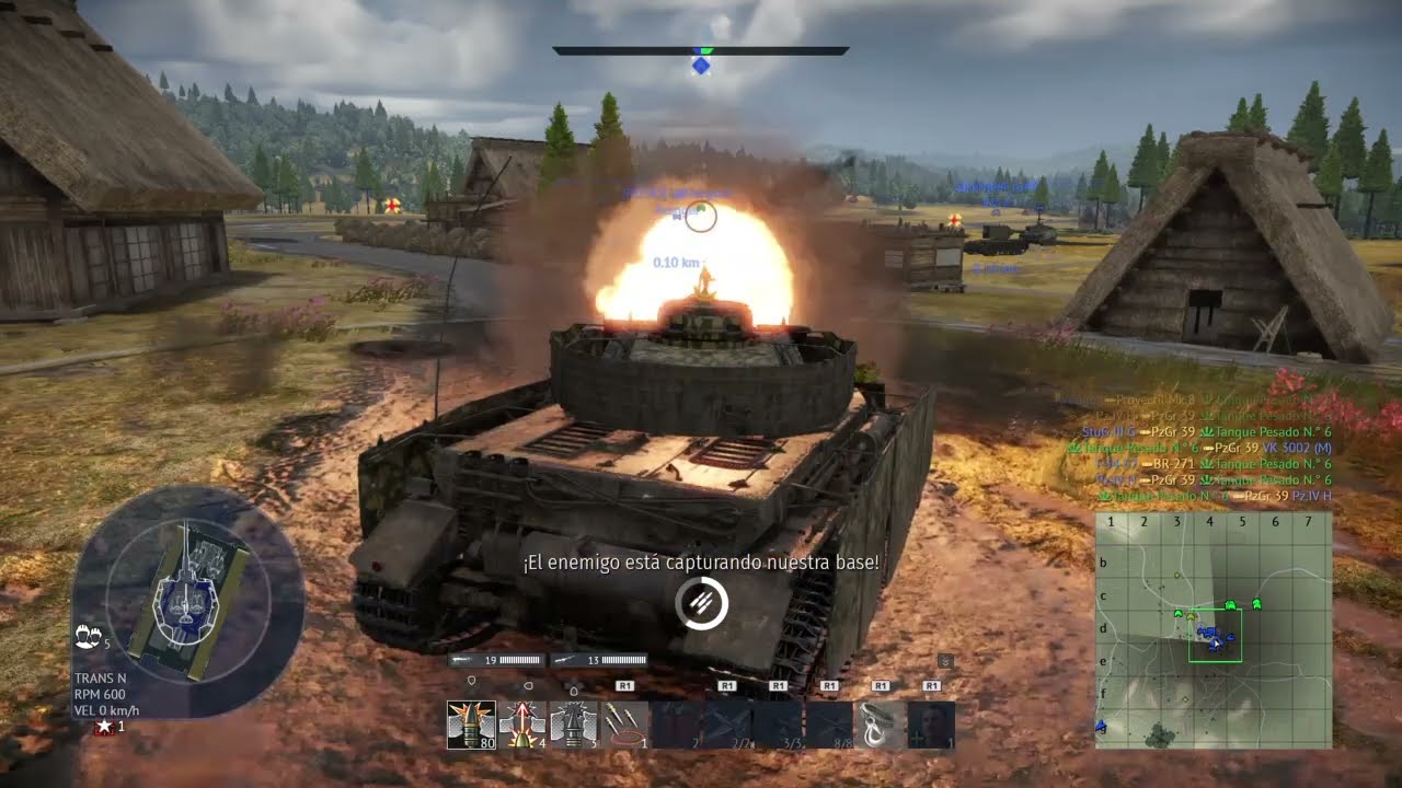 War Thunder venganza instantánea 