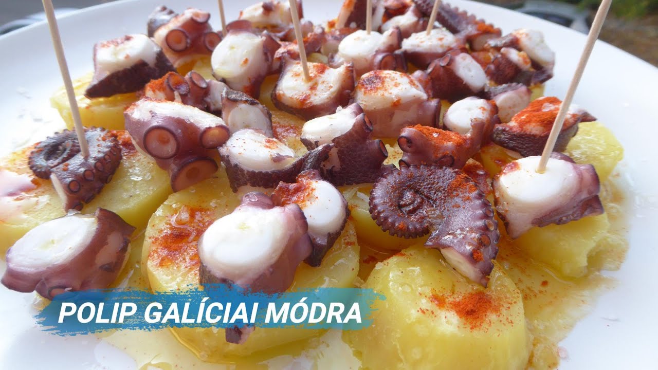 POLIP GALÍCIAI MÓDRA (Pulpo gallego), vidd haza a tengert! - SPANYOL FALATOK ANGELLEL