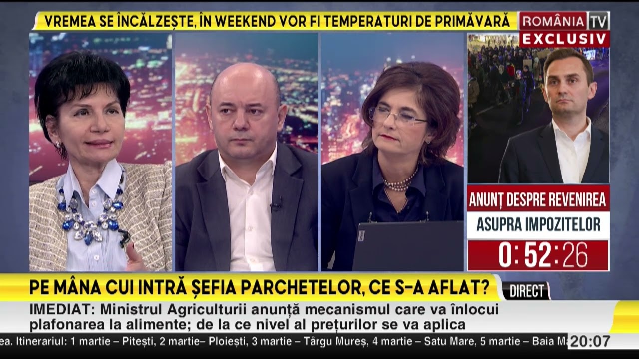 ROMANIA LA RAPORT, cu Andreea Cretulescu, 11.02.2026. Au venit primele salarii taiate