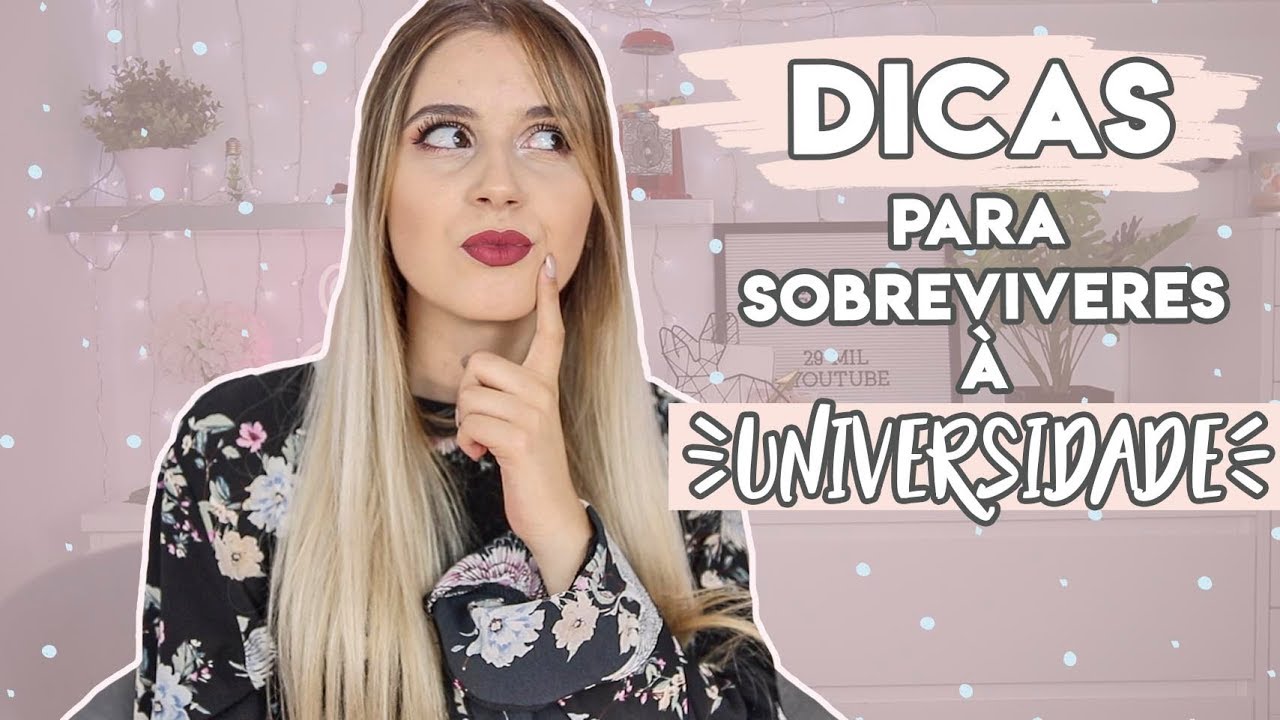 DICAS para sobreviveres &agrave; UNIVERSIDADE | Joana Gentil
