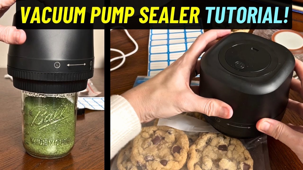 Vacuum Seal your Ball Jars with a PORTABLE Pump Vacuum! NO MORE FOOD SAVER!!
