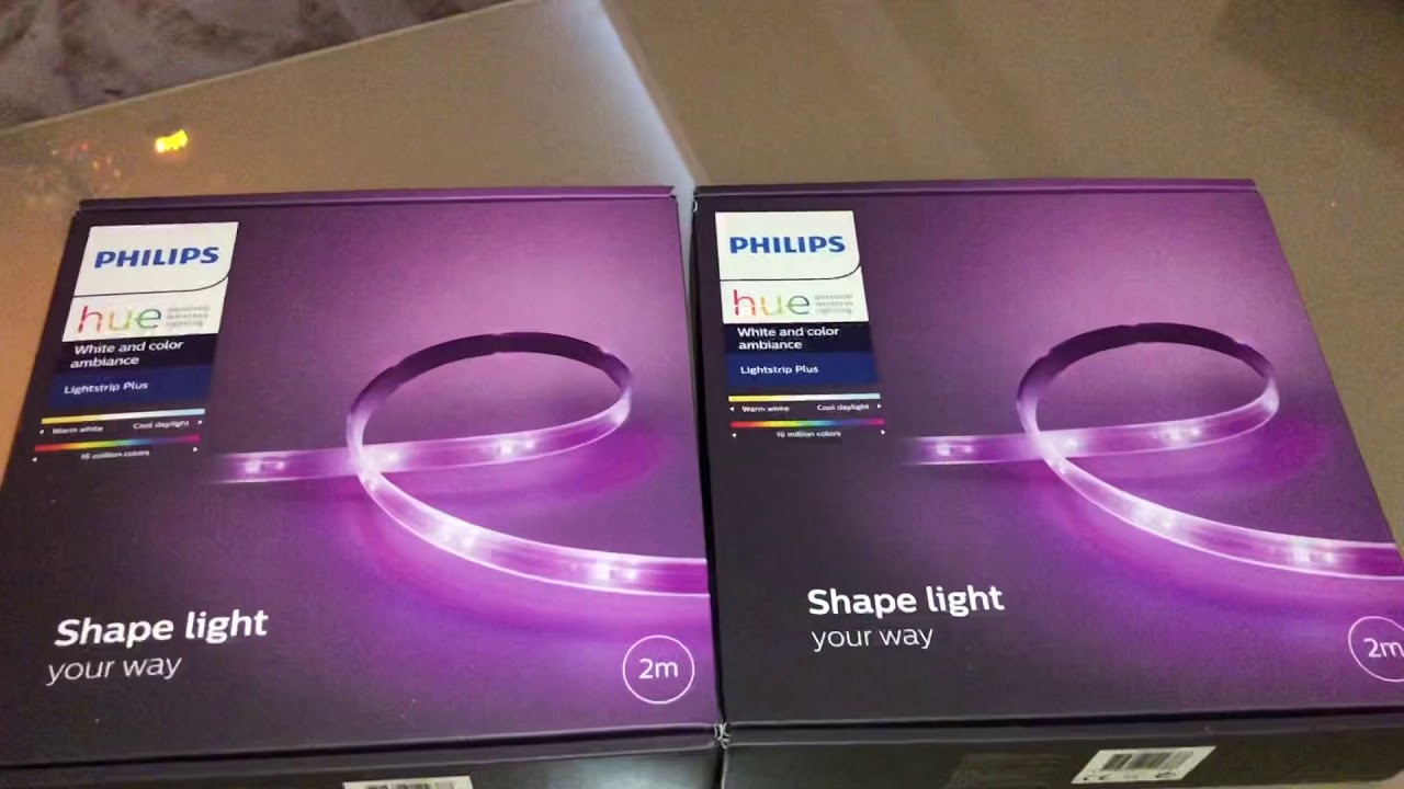 1200₺ değerinde Philips hue lightstrip plus kutu a&ccedil;ılımı