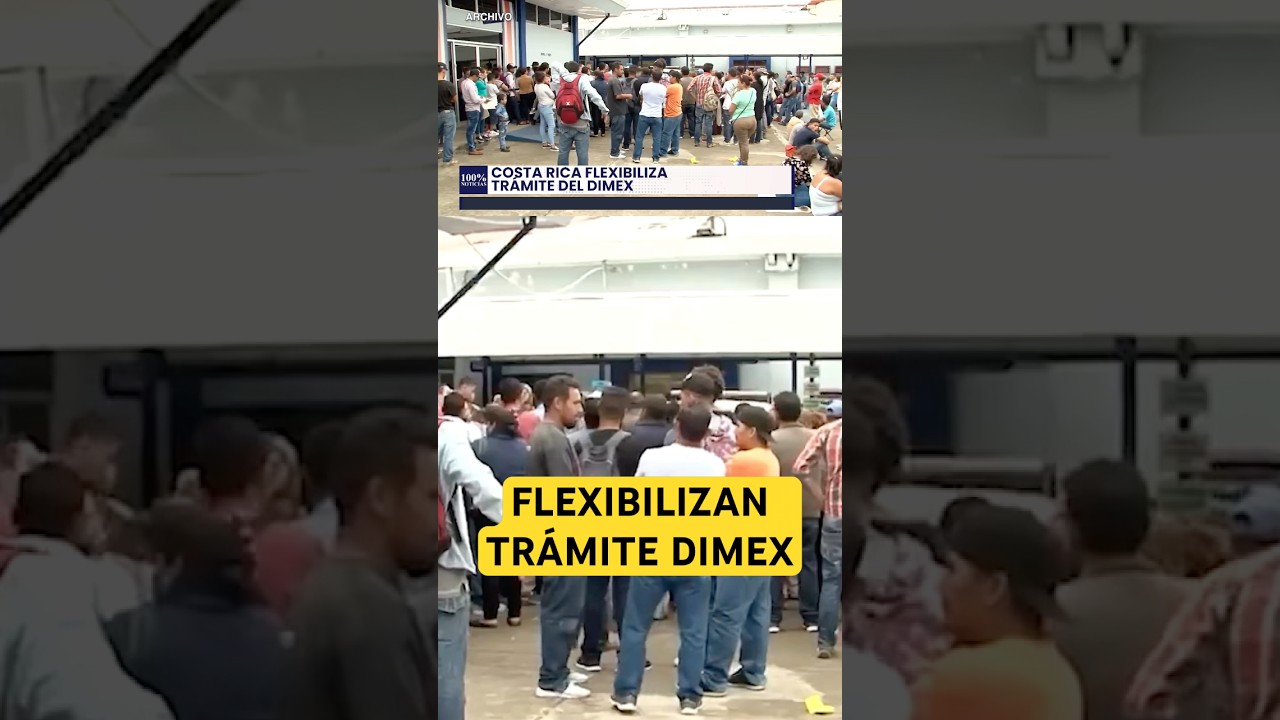Costa Rica flexibiliza tr&aacute;mite del DIMEX.