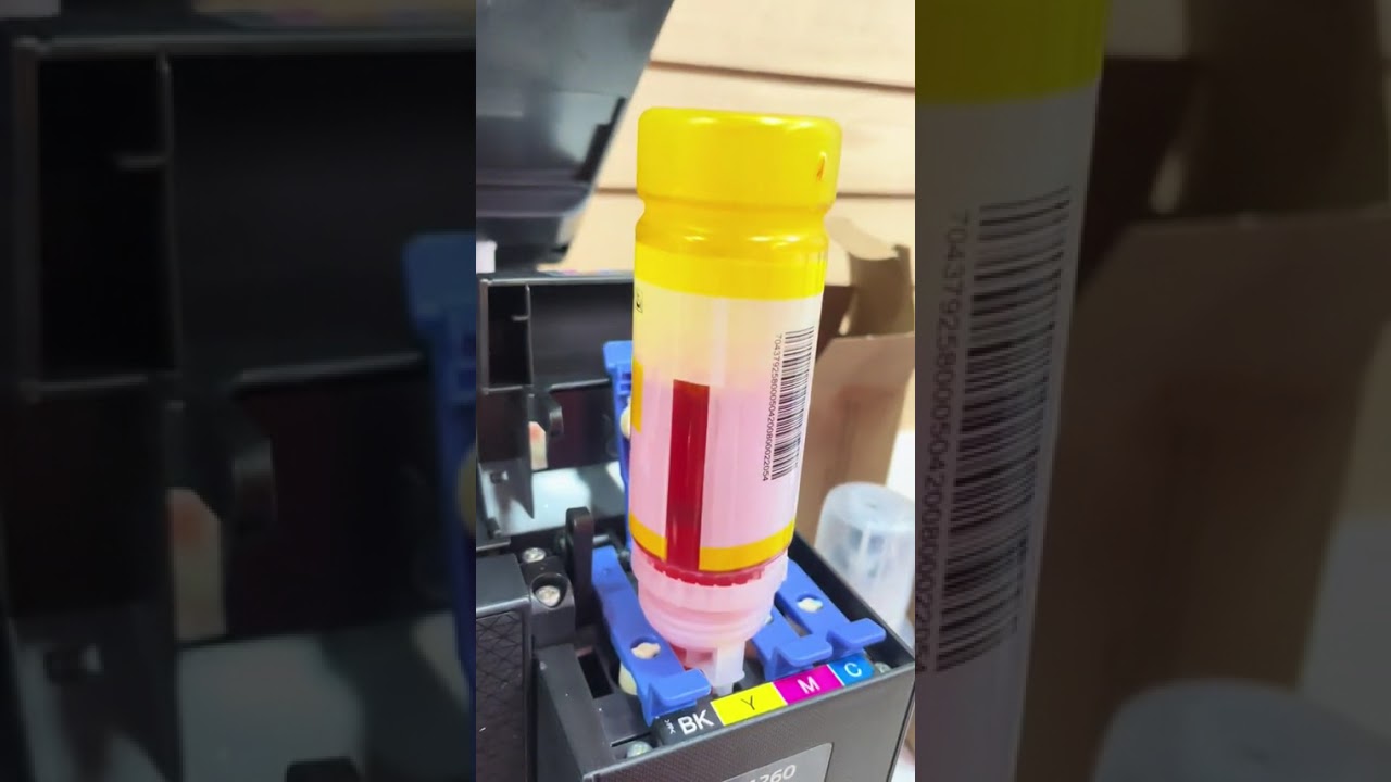 Como abastecer a impressora Epson l4260