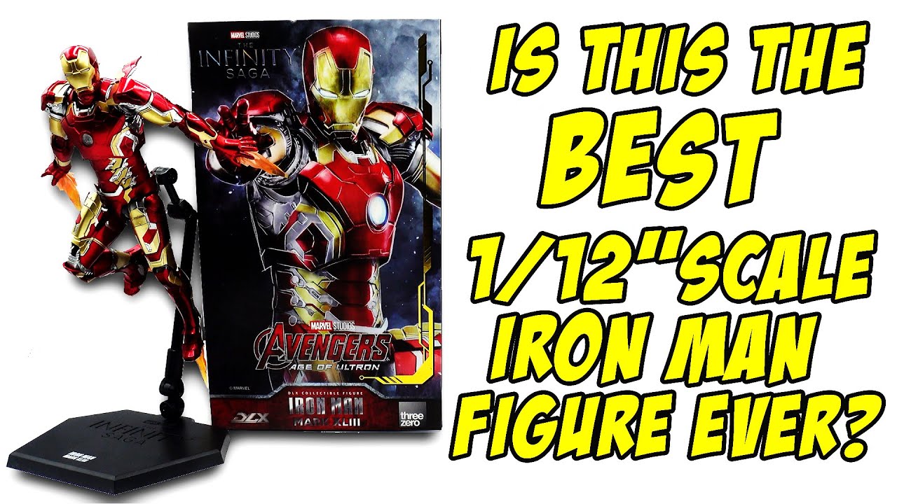 Threezero Iron Man Mark 43 Die Cast Figure Unboxing