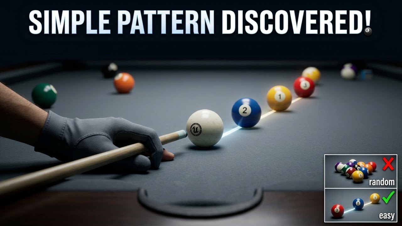 EASY Runouts Start Here! 🎱 Master Pool Patterns (Part 2)