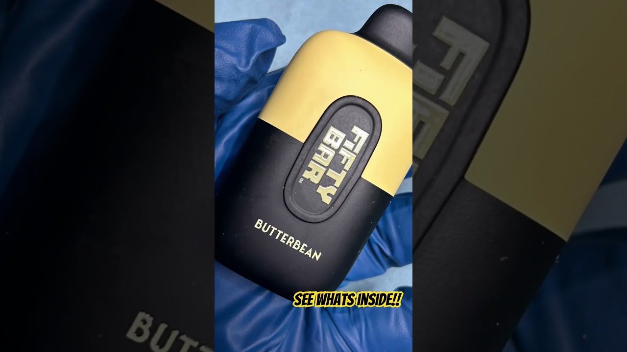 See Whats Inside!!  ** Fifty Bar Butterbean Disposable**