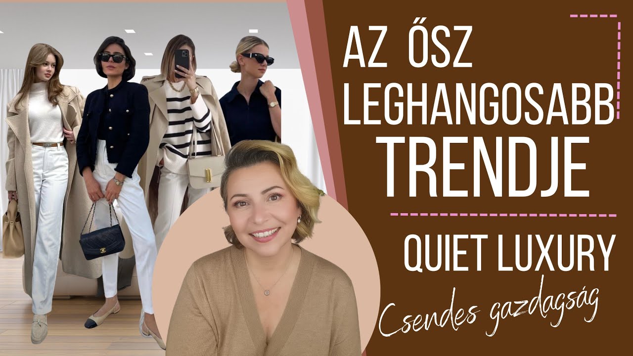 AZ ŐSZ LEGHANGOSABB TRENDJE A 