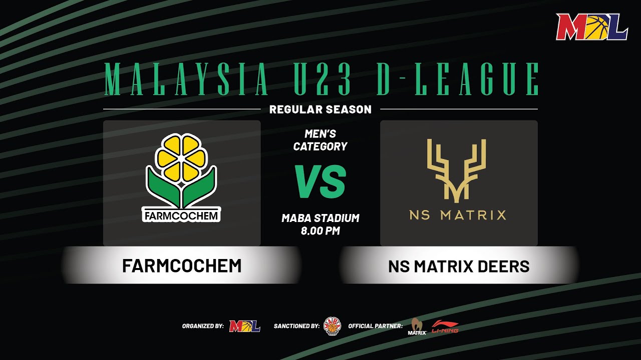 [LIVE] MBL U23 D-League 2025 Game 34 | FARMCOCHEM vs NS MATRIX DEERS