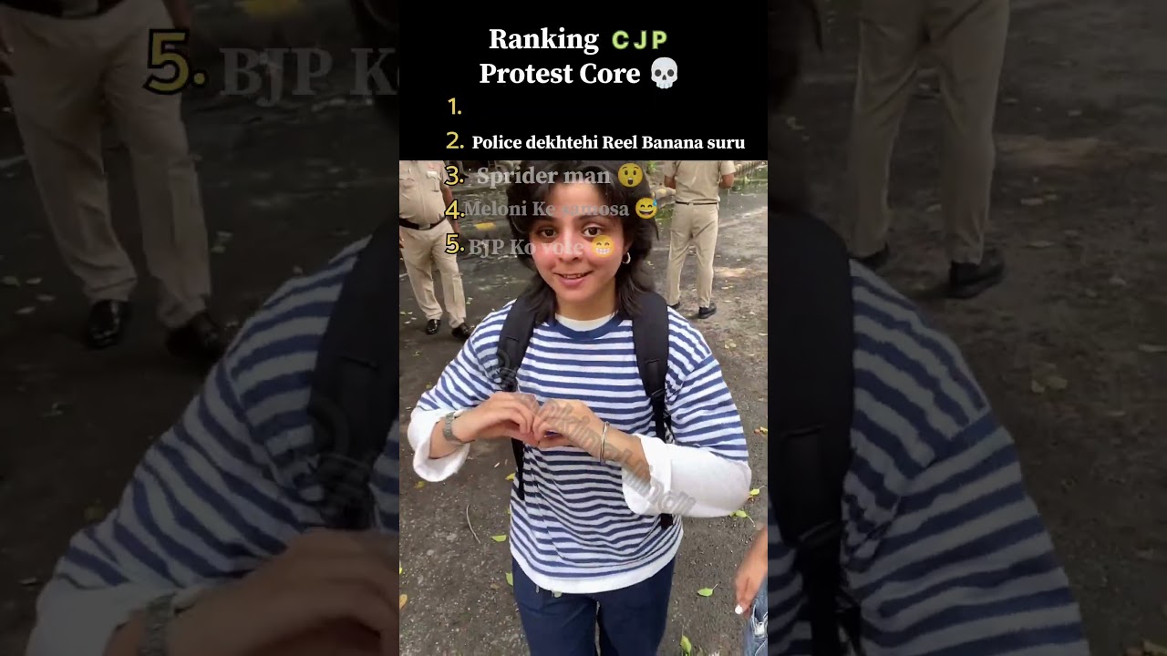 CJP Protest Ranking 🔥 | Viral Protest Moments