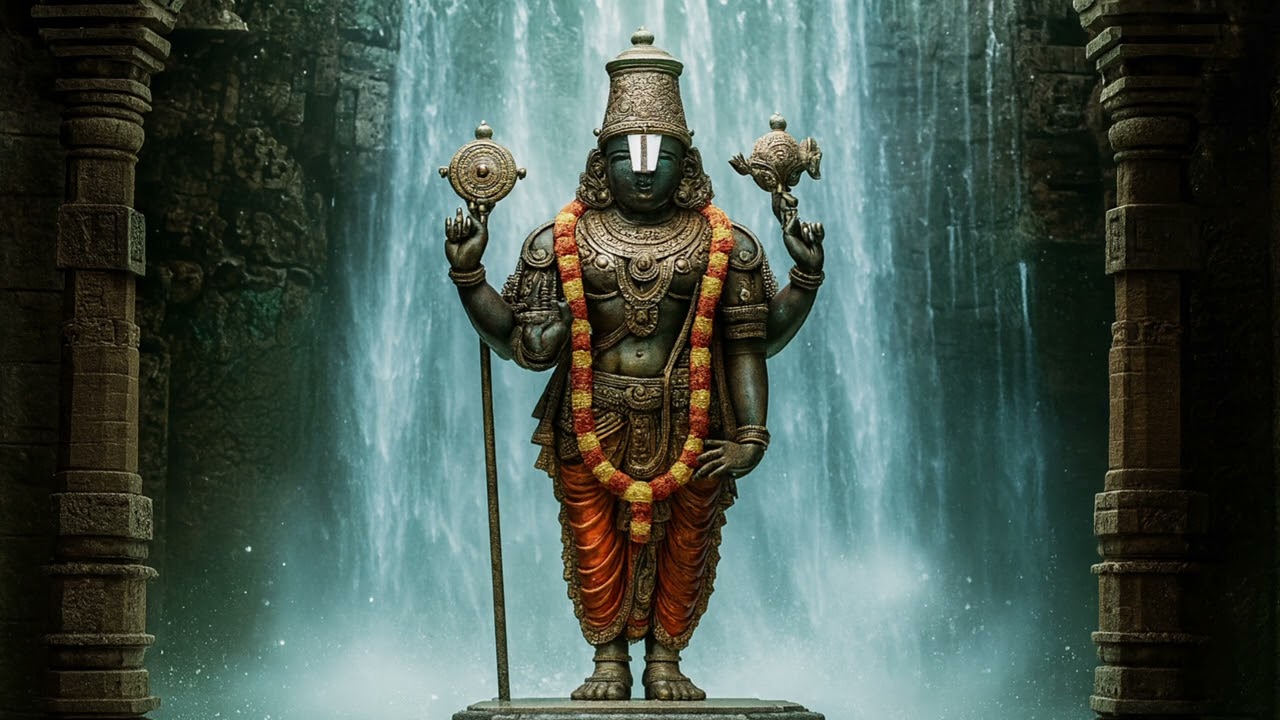 Vishnu Ashtakam | Divine Chant of Lord Vishnu | जगज्जालपालं भजेऽहं भजेऽहं | Ultimate Peace & Power