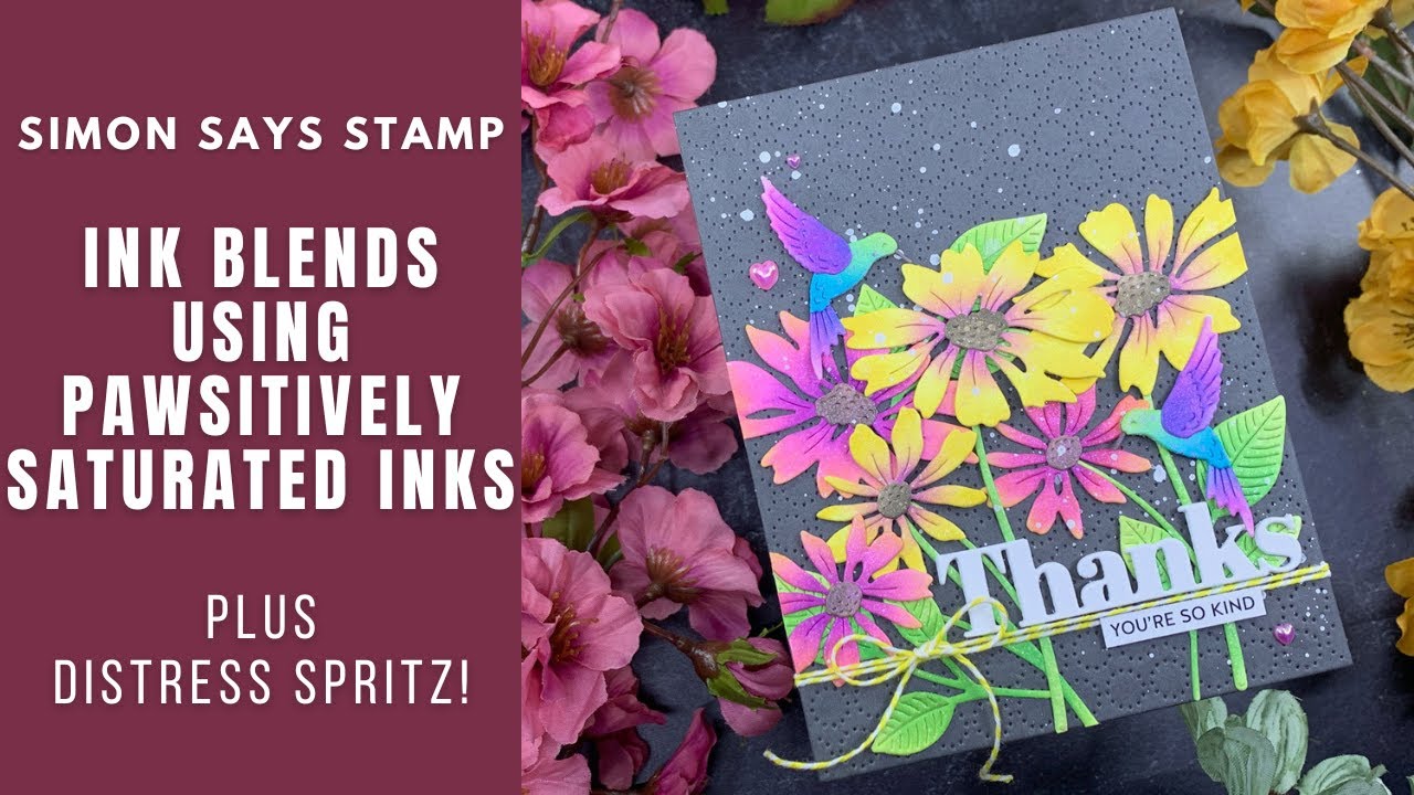EASY Ink Blending on DieCuts | Simon Says Stamp