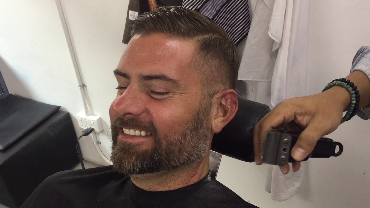 Singapore Barber Shop ASMR (Natural Sounds)