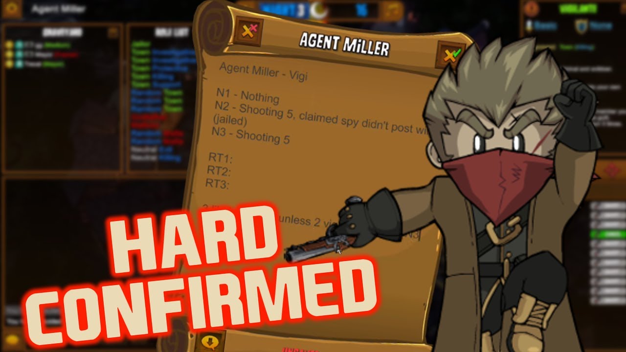 Town of Salem | HARD CONFIRMED | Town of Salem Vigilante Gameplay