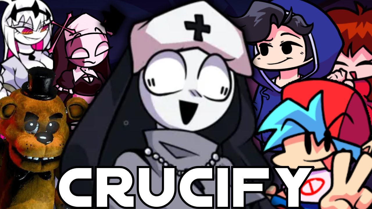 FNF Crucify but Everyone Sings It BETADCIU