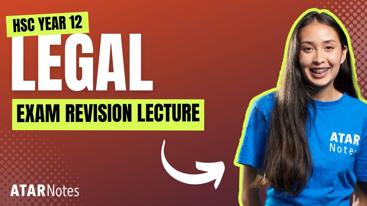 HSC Year 12 Legal Studies Exam Revision Lecture 2024