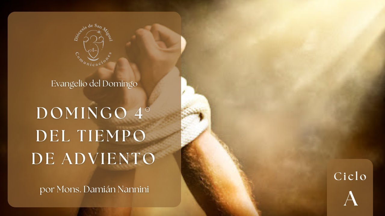 🟪 EVANGELIO DEL DOMINGO MEDITADO POR MONS DAMIÁN NANNINI