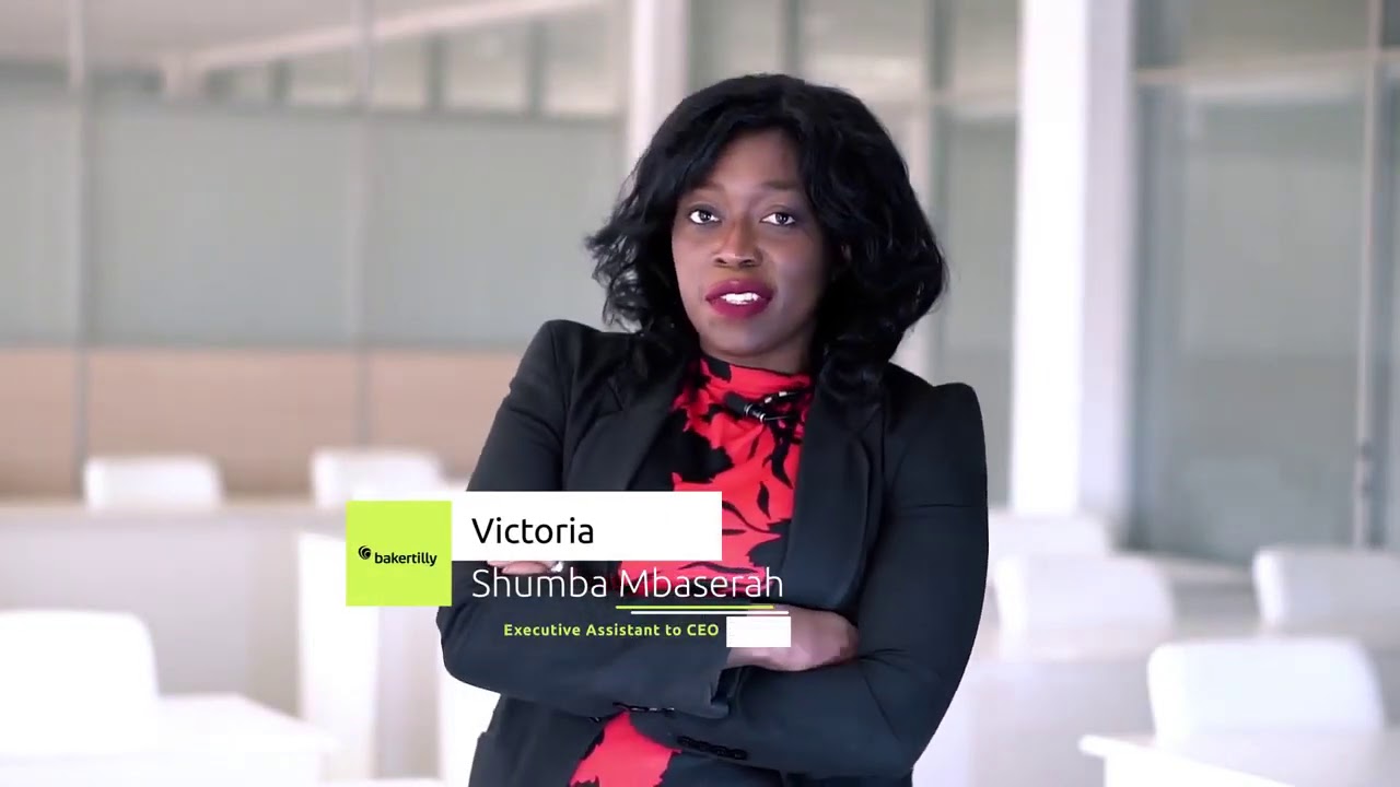 Meet Victoria Shumba - Executive Assistant to the CEO, Baker Tilly Central Africa