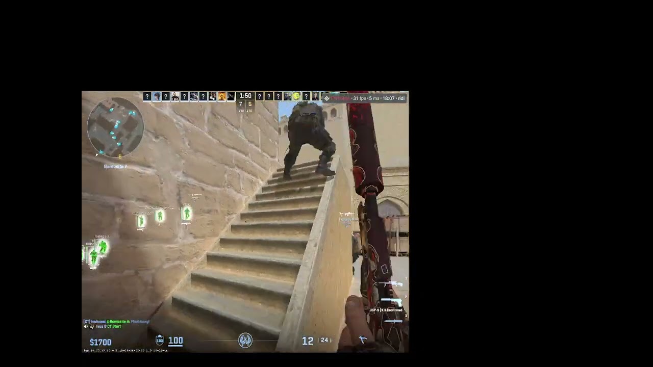 my second time of cheating in cs2