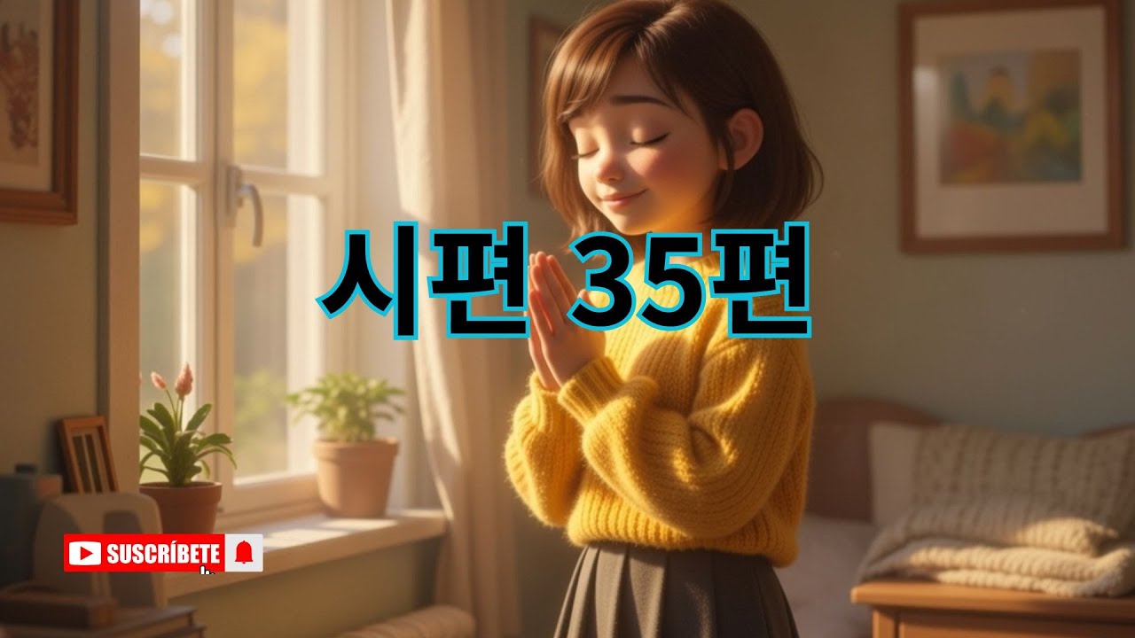 📖 시편의 기도를 소리로 읽다 | 말씀 낭독|  시편 35편