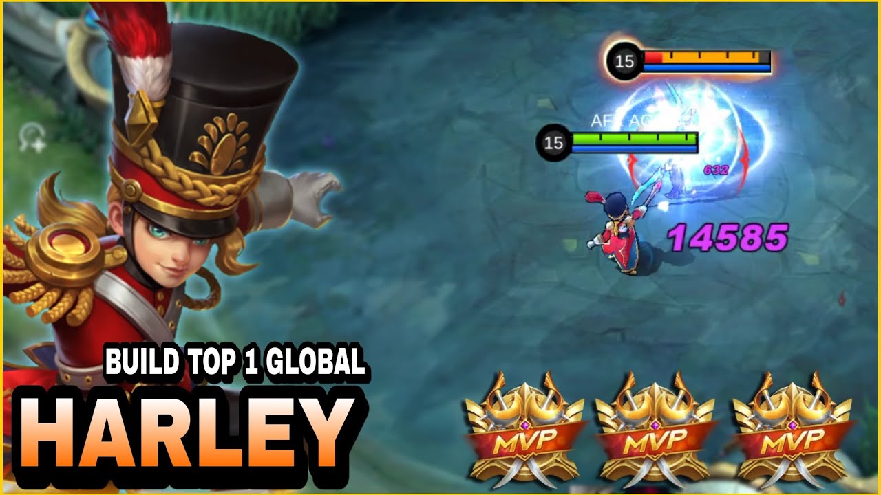 Harley Best Build | Unlimited Damage | Build Top 1 Global Harley | MLBB
