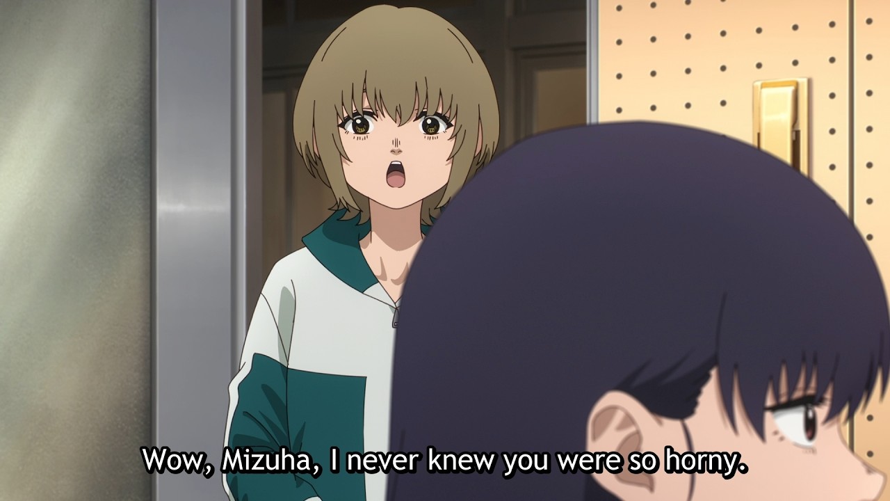 Mizuha gets exposed for being horny