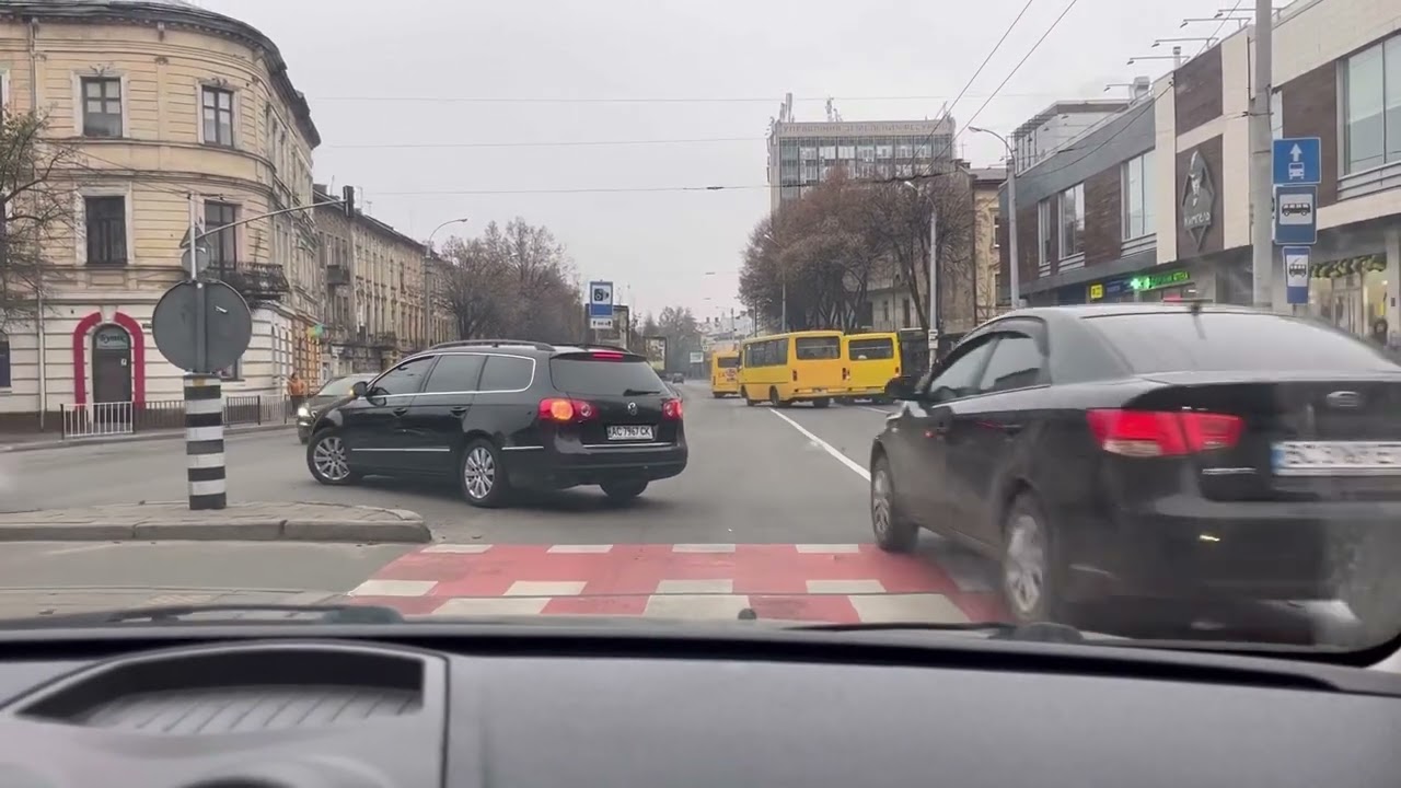 Рекомендації проїзду перехрещення вулиць Городоцька - Чорновола