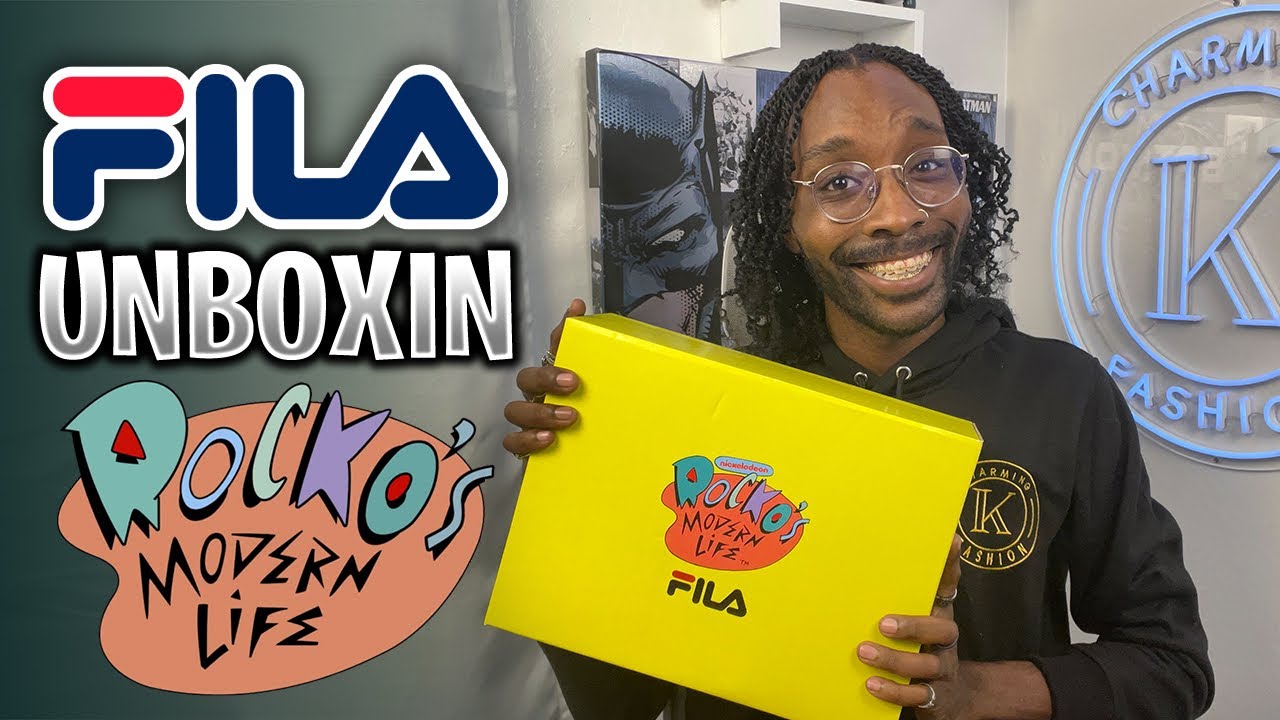 FILA & Rocko's Modern Life Shoes | Unboxing | Charming K Fashion