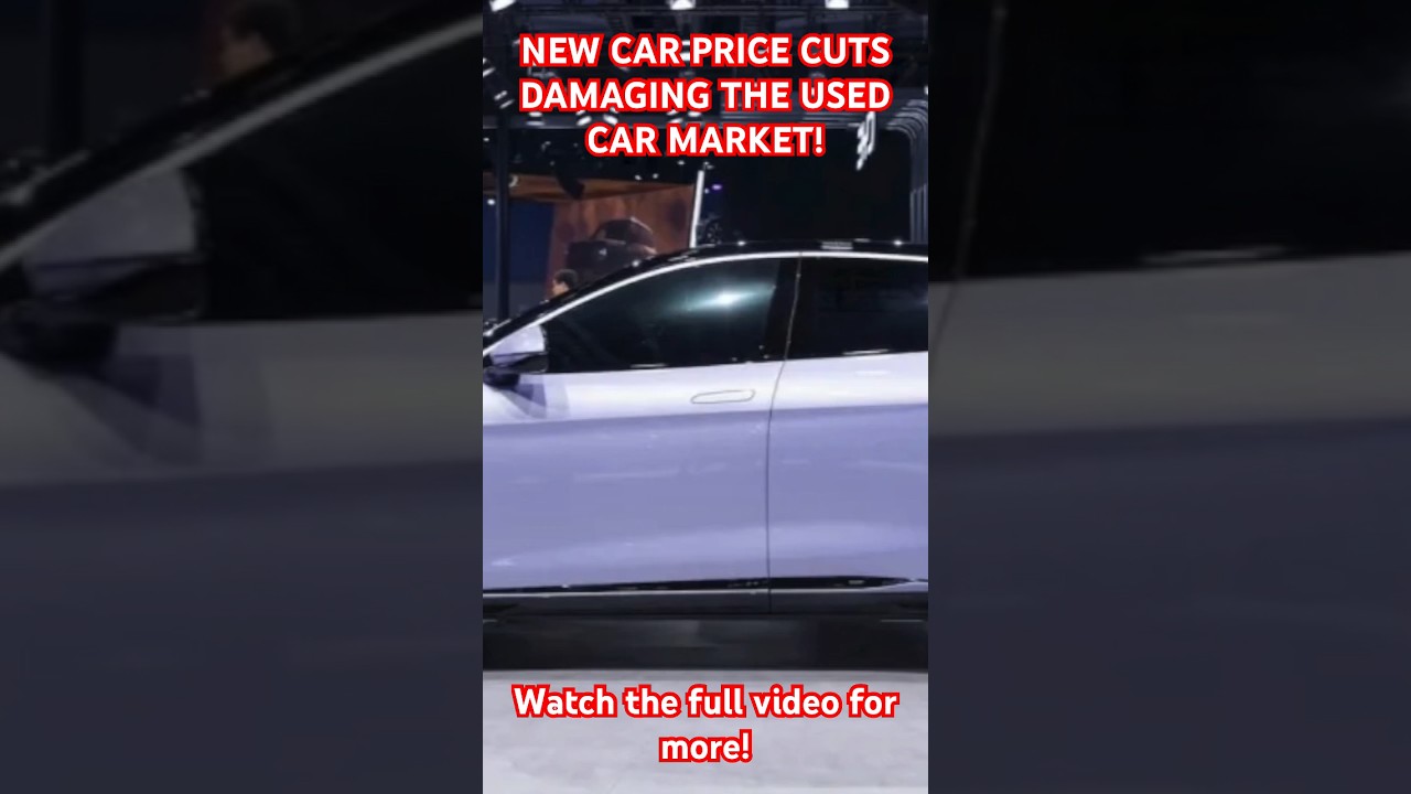 Shocking Chinese EV Market Trends: New vs. Used Cars! #EVTrends #ElectricCars #EVPriceWar