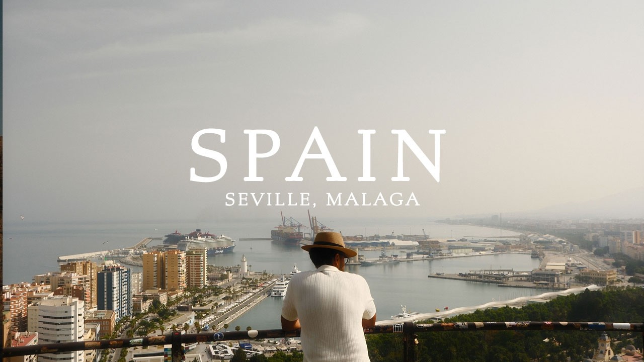 Seville and Malaga Spain - Relaxing Travel and Street Photography