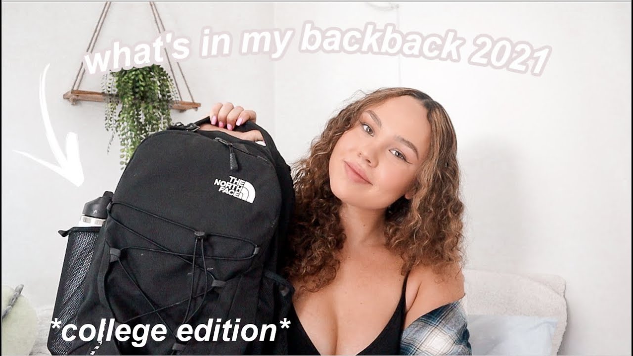 WHAT'S IN MY COLLEGE BACKPACK 2021 *sophomore year of college edition* (school supplies haul)