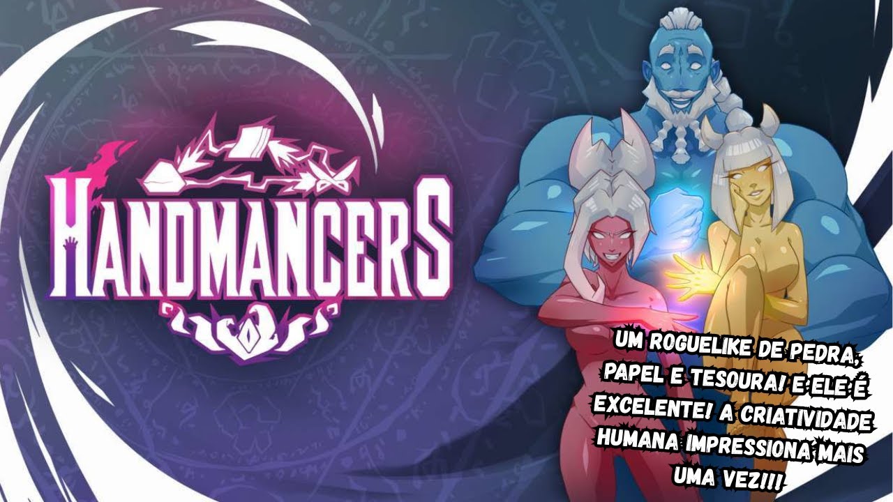 Salve o Mundo Usando Pedra, Papel e Tesoura Nesse Jogo BELÍSSIMO e MUITO PROMISSOR! - Handmancers