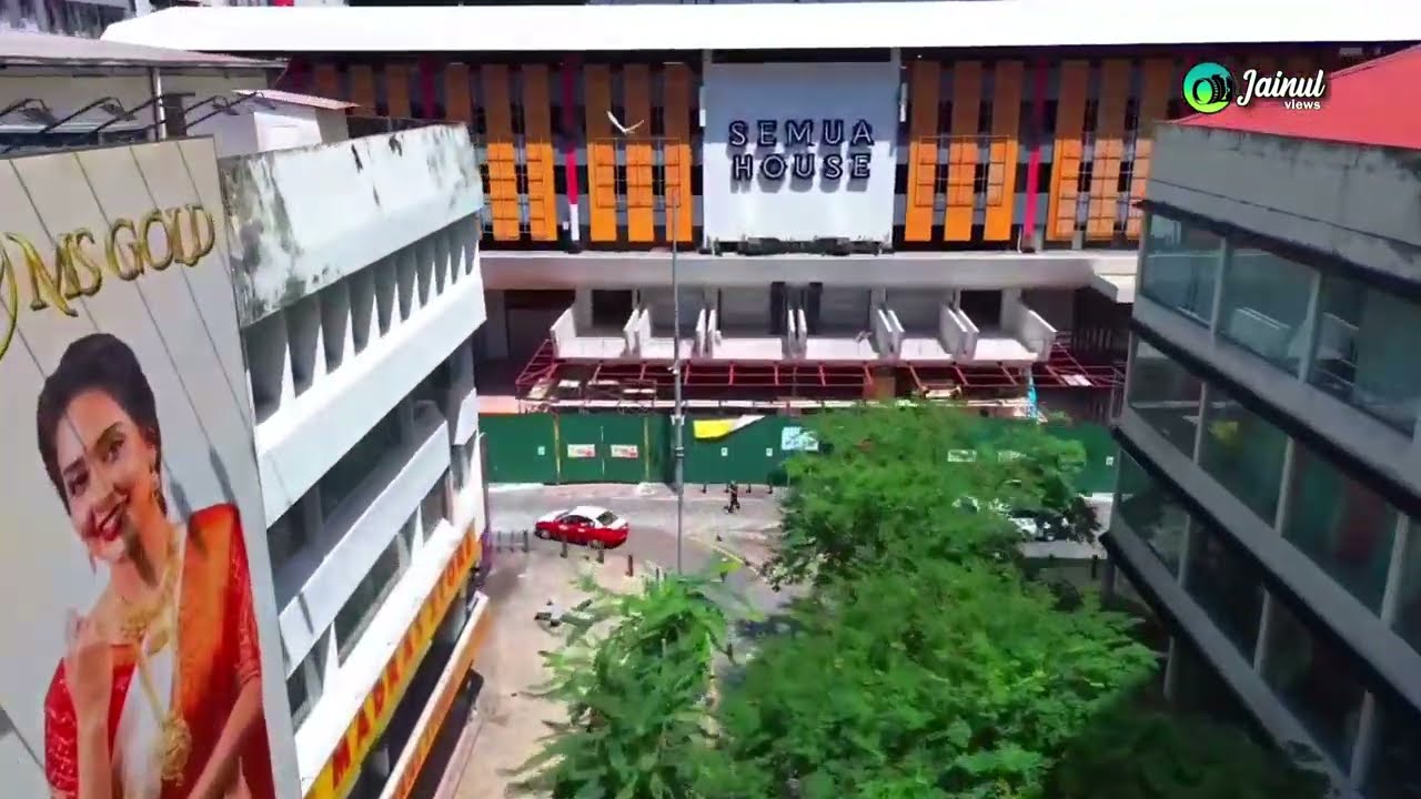 Masjid India Kuala Lumpur Drone Video