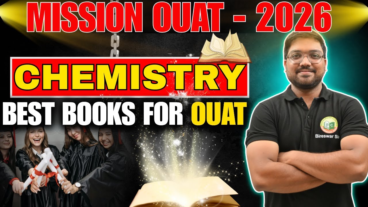 MISSION OUAT Exam 2026🔥| CHEMISTRY BEST BOOKS FOR OUAT #bidyasagarclasses_ouat #ouat #ouatexam