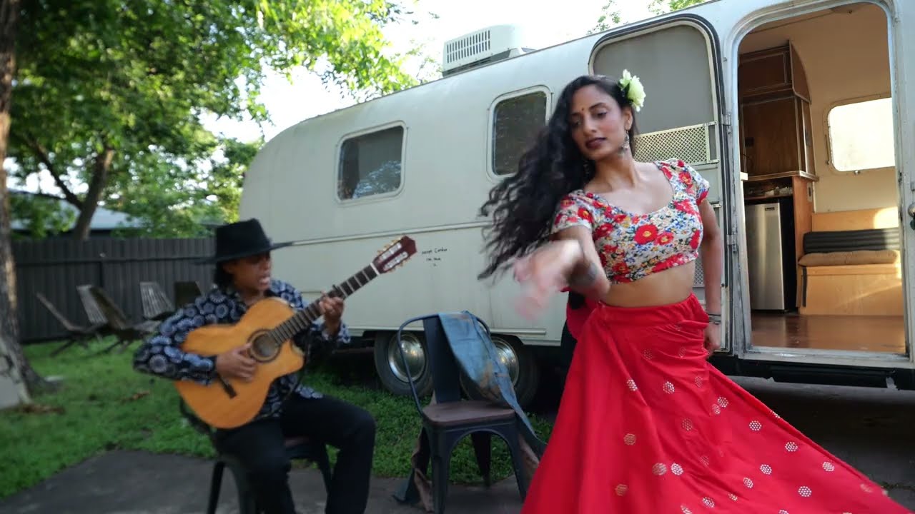 Flamenco India-Romani-Gypsy Passion - Oliver Rajamani with Dancer Vyjayanthi Vadrevu