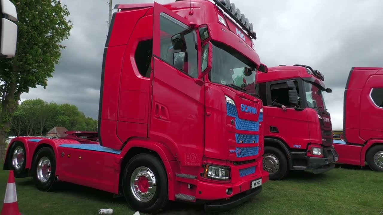 SCANIA 770S V8 - PGC 🤙 SCARY Sound 🇬🇧 TruckFest Lincoln 2025 🇬🇧