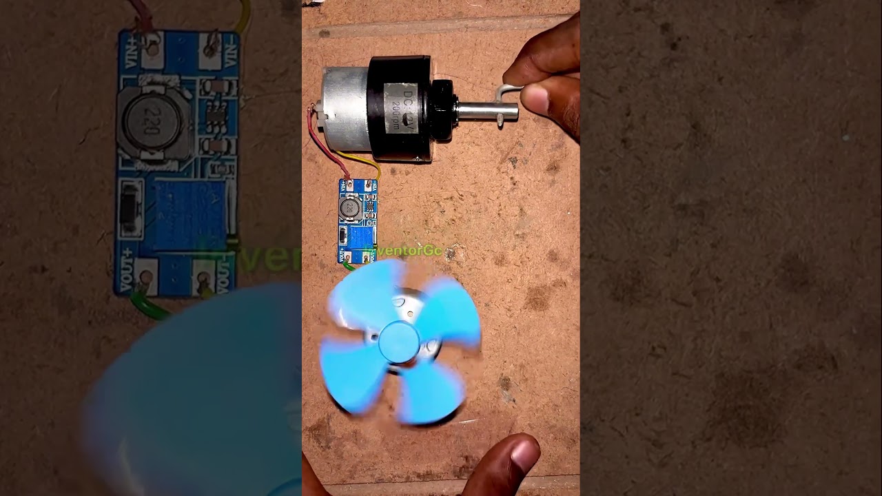 Free high power generator &bull; Dc motor